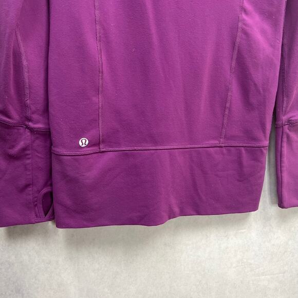 Lululemon Stride Jacket Hoodie Woman Size 2/Dew Berry - Picture 6 of 12